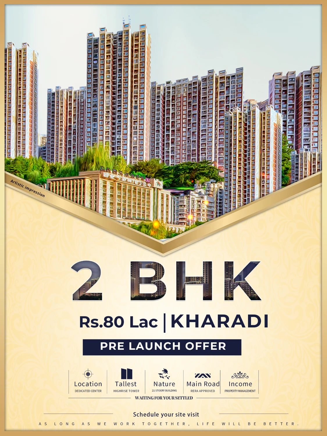 BotMedia real estate campaign: A fresh address in Kharadi